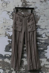 Mutedance 24 Autumn and Winter Sheep Wool Pants MD-MD24FW69-BROWN
